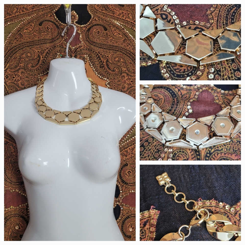 Gold Choker Necklace